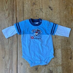 Carter's Light Blue Long-Sleeve Layered-Look Bodysuit